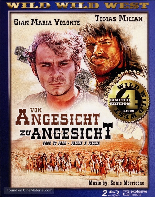 Faccia a faccia - German Blu-Ray movie cover