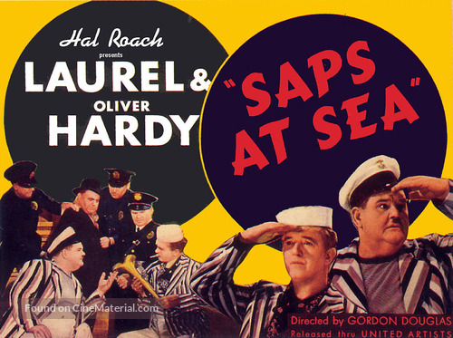 Saps at Sea - Movie Poster