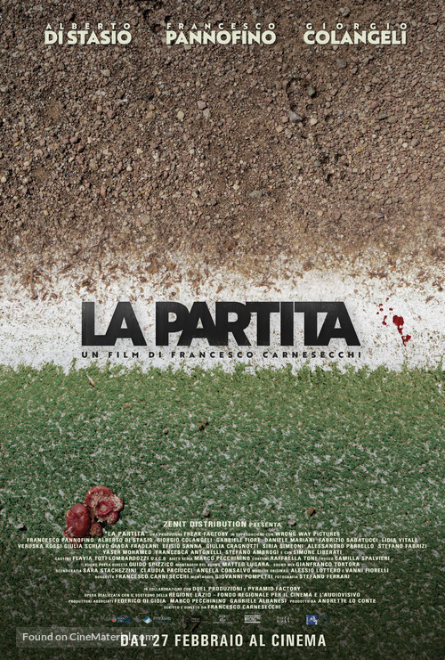 La partita - Italian Movie Poster