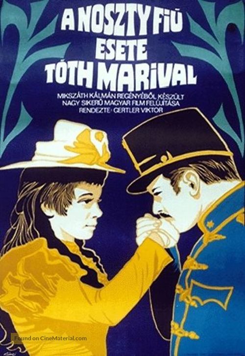 A Noszty fi&uacute; esete T&oacute;th Marival - Hungarian Movie Poster