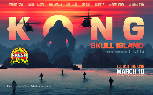 Kong: Skull Island - Movie Poster
