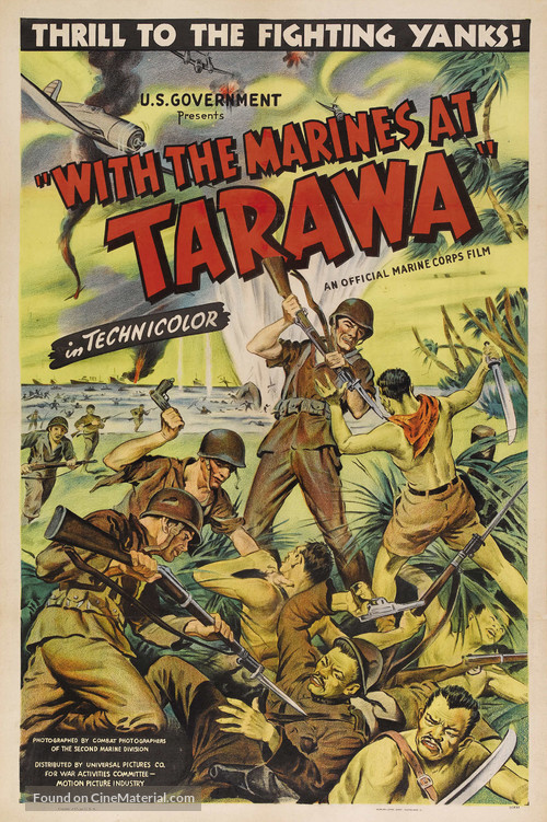 With the Marines at Tarawa - Movie Poster