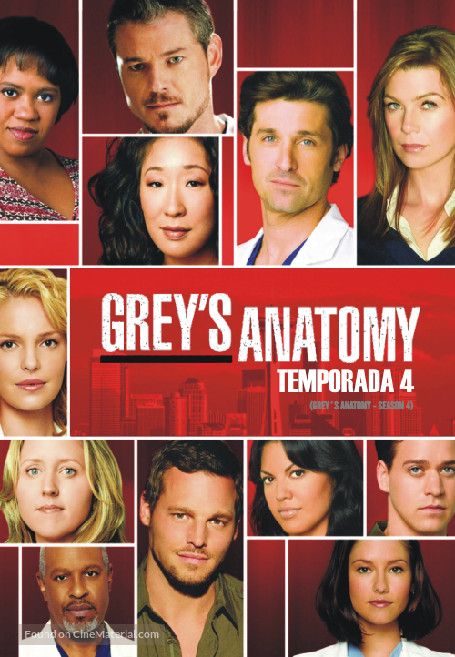 &quot;Grey&#039;s Anatomy&quot; - Argentinian Movie Cover