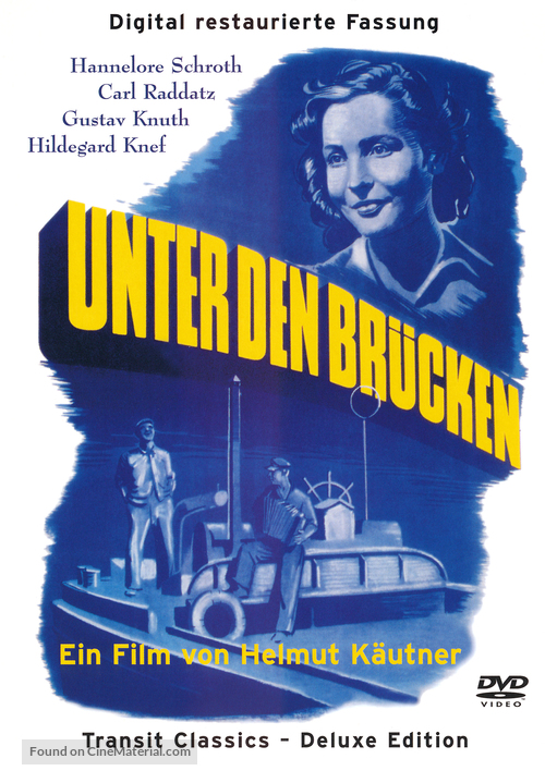 Unter den Br&uuml;cken - German DVD movie cover