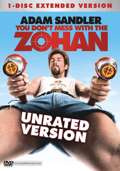 You Don&#039;t Mess with the Zohan - British Movie Cover