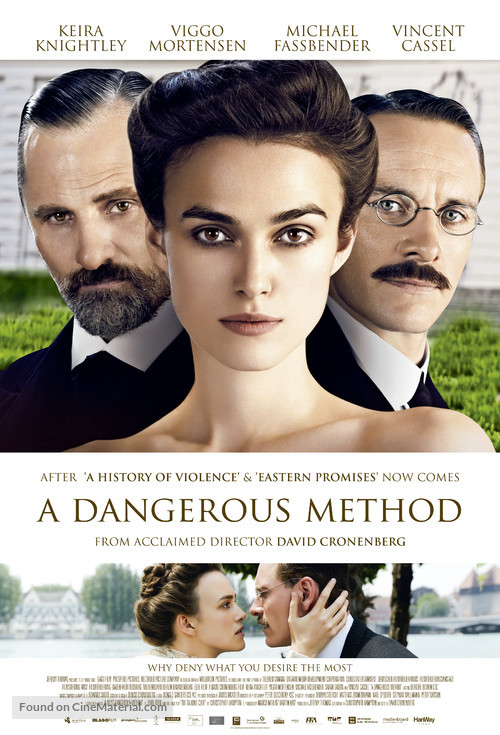 A Dangerous Method - Danish Movie Poster