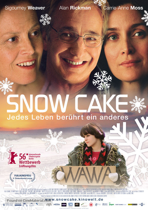 Snow Cake - German Movie Poster