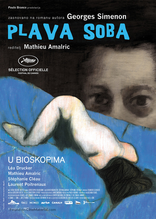 La chambre bleue - Serbian Movie Poster