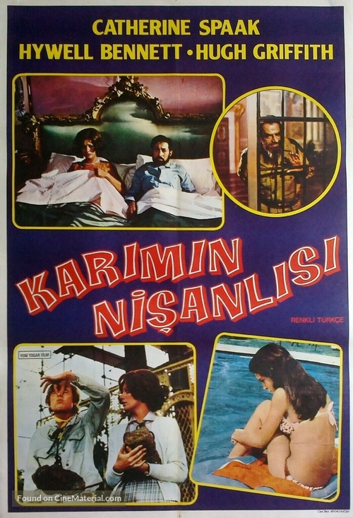 Il marito &egrave; mio e l&#039;ammazzo quando mi pare - Turkish Movie Poster