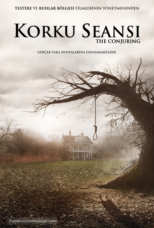 The Conjuring - Turkish DVD movie cover