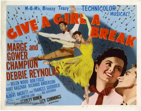 Give a Girl a Break - Movie Poster