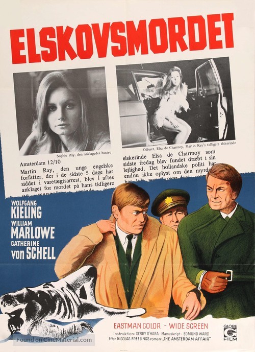 Amsterdam Affair - Danish Movie Poster