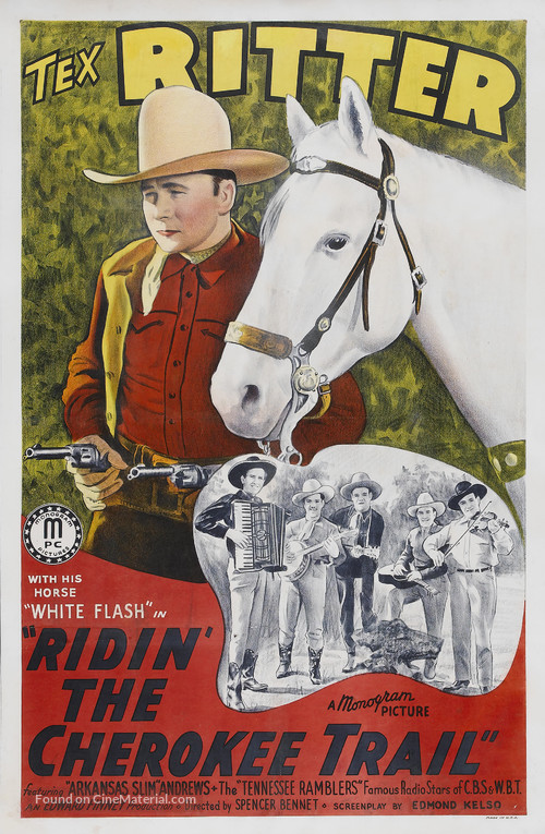 Ridin&#039; the Cherokee Trail - Movie Poster