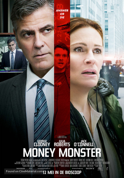 Money Monster - Dutch Movie Poster