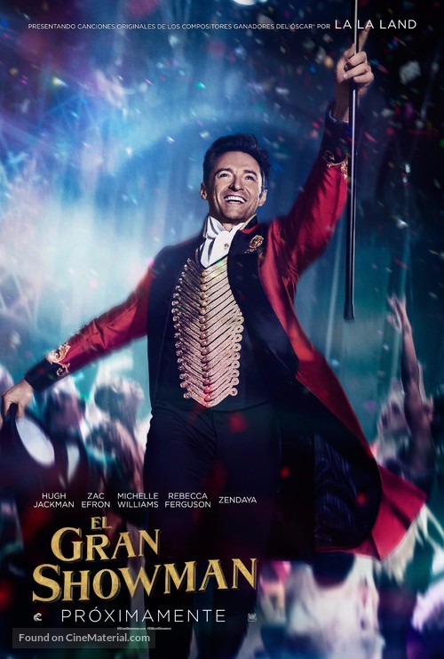 The Greatest Showman - Argentinian Movie Poster