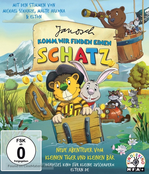 Komm, wir finden einen Schatz - German Blu-Ray movie cover