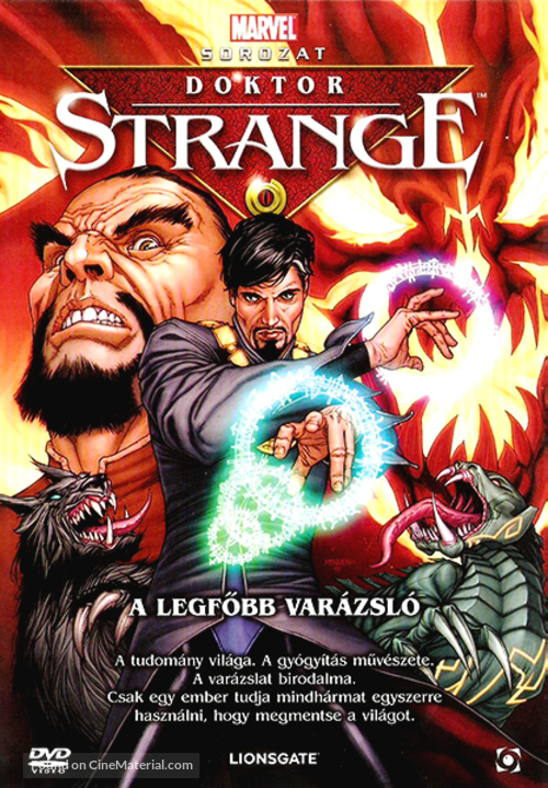 Doctor Strange - Hungarian DVD movie cover