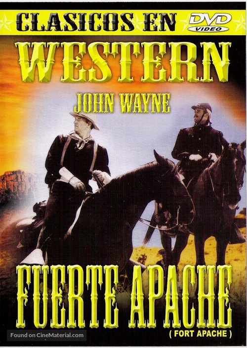 Fort Apache - Chilean DVD movie cover