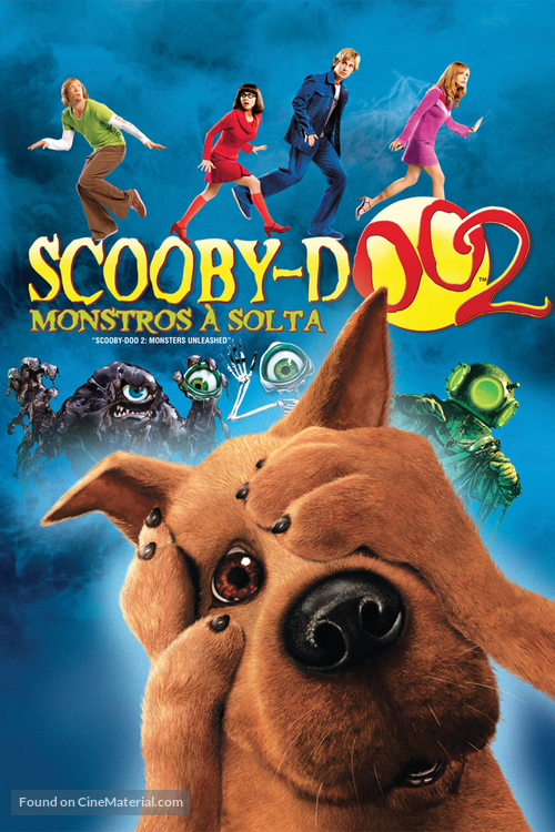 Scooby Doo 2: Monsters Unleashed - Brazilian DVD movie cover