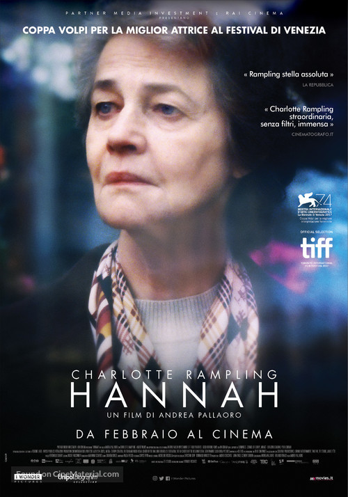Hannah - Italian Movie Poster