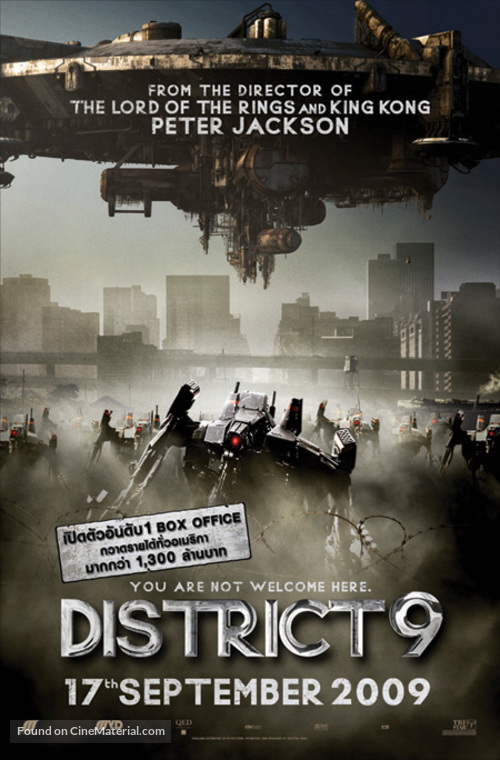 District 9 - Thai Movie Poster