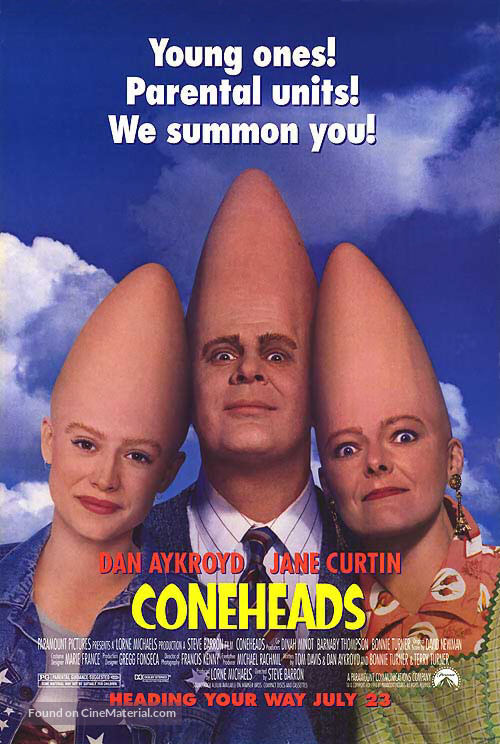 Coneheads - Movie Poster