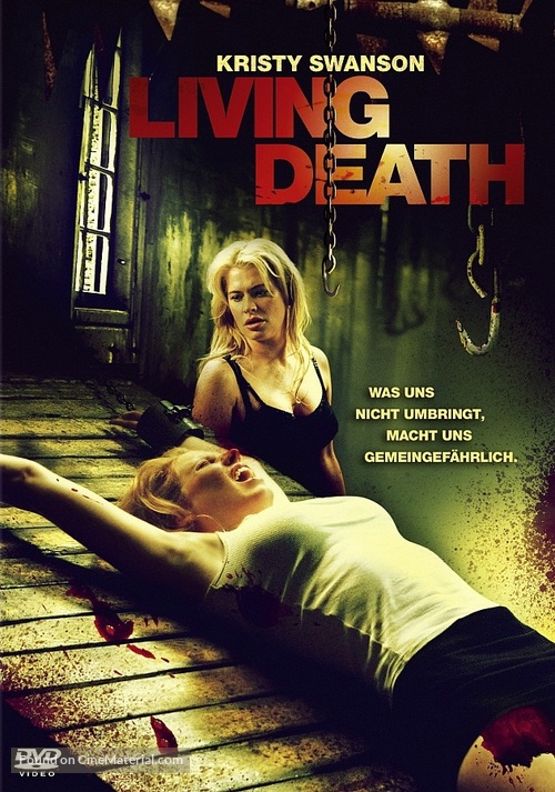 Living Death - German DVD movie cover