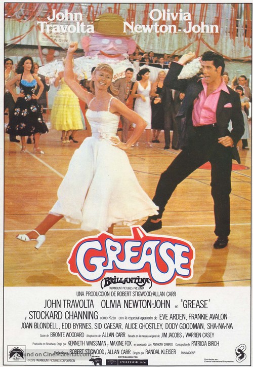 Grease - Spanish Movie Poster