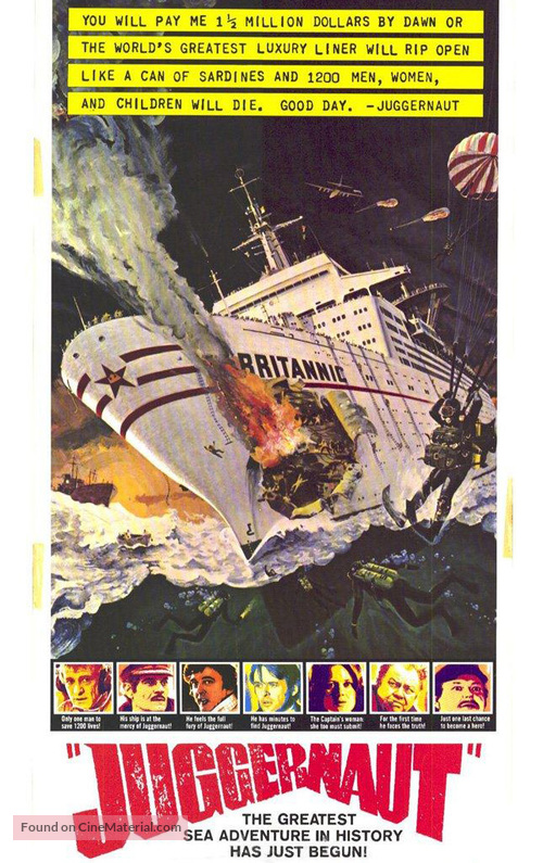 Juggernaut (1974) movie poster