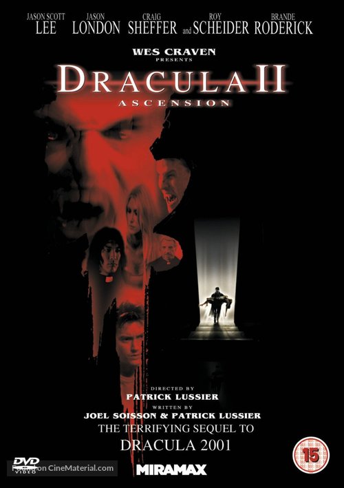 Dracula II: Ascension - British DVD movie cover