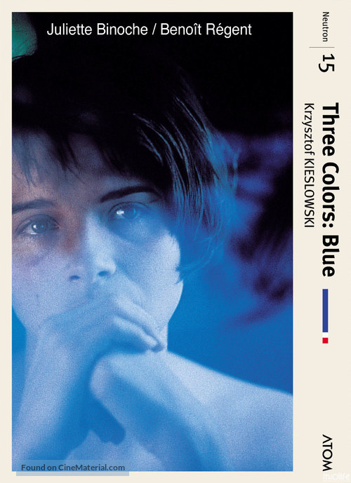 Trois couleurs: Bleu - Swedish Movie Cover