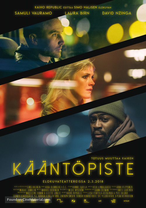 K&auml;&auml;nt&ouml;piste - Finnish Movie Poster