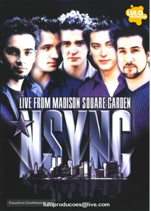 &#039;N Sync: Live from Madison Square Garden - DVD movie cover