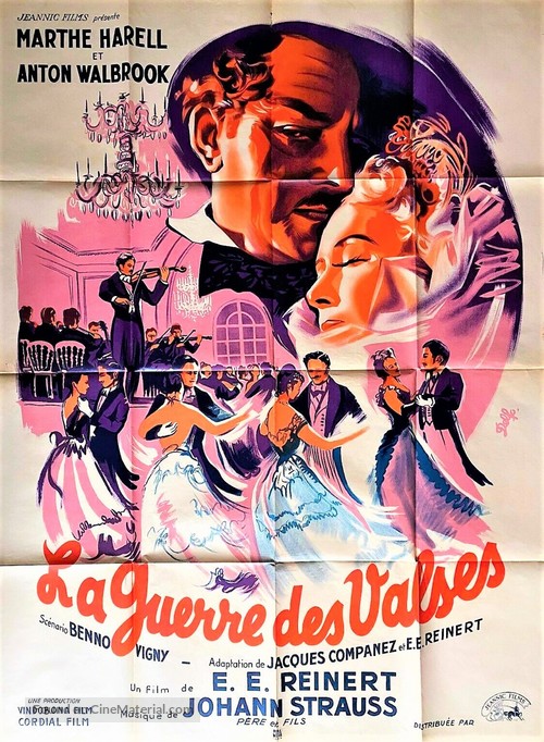 Wiener Walzer - French Movie Poster