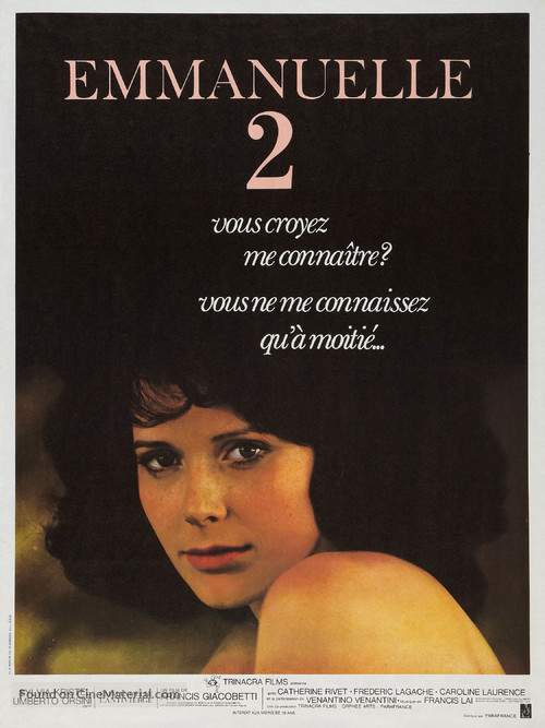 Emmanuelle 2 - French Movie Poster