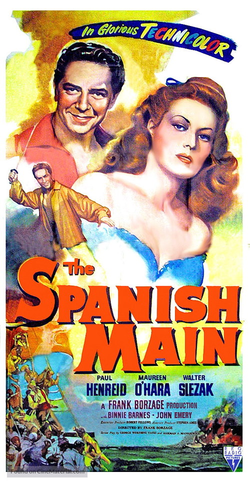 The Spanish Main - Movie Poster