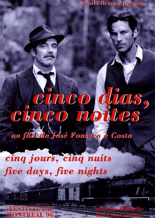 Cinco Dias, Cinco Noites - French poster