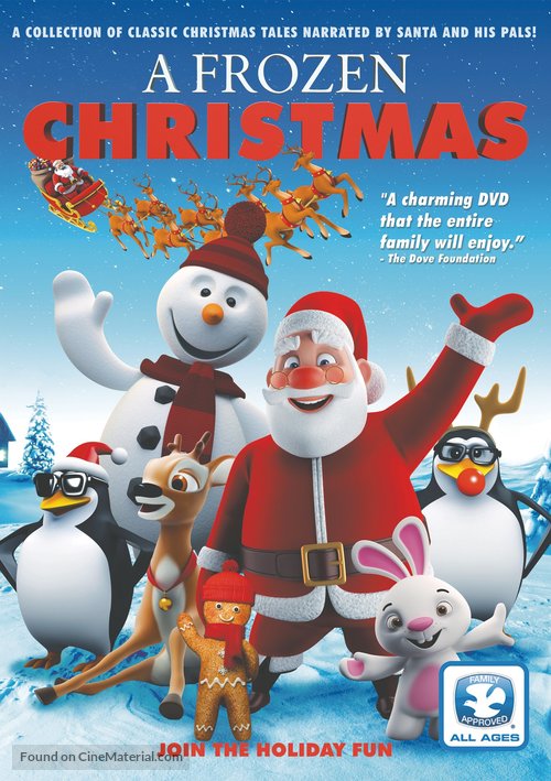 A Frozen Christmas - DVD movie cover