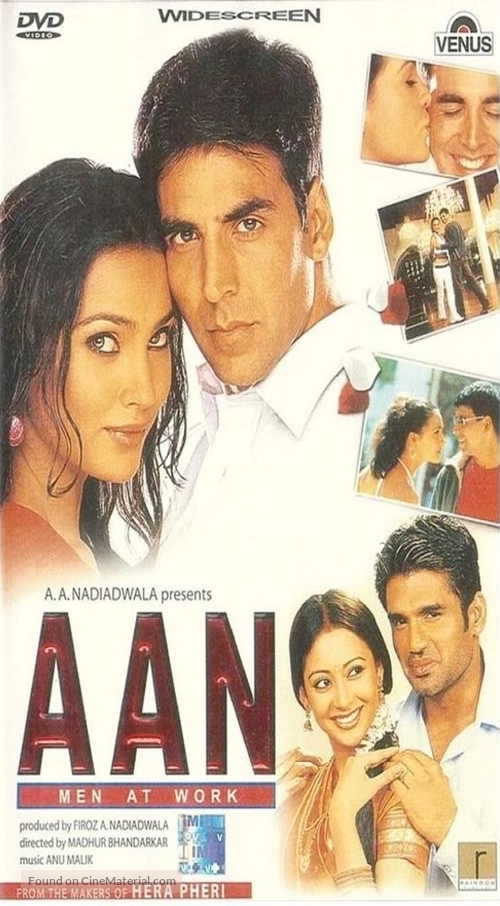 Aan: Men at Work - Indian VHS movie cover