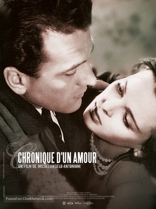 Cronaca di un amore - French Re-release movie poster