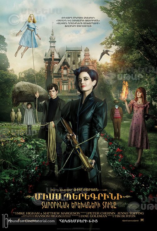 Miss Peregrine&#039;s Home for Peculiar Children - Armenian Movie Poster