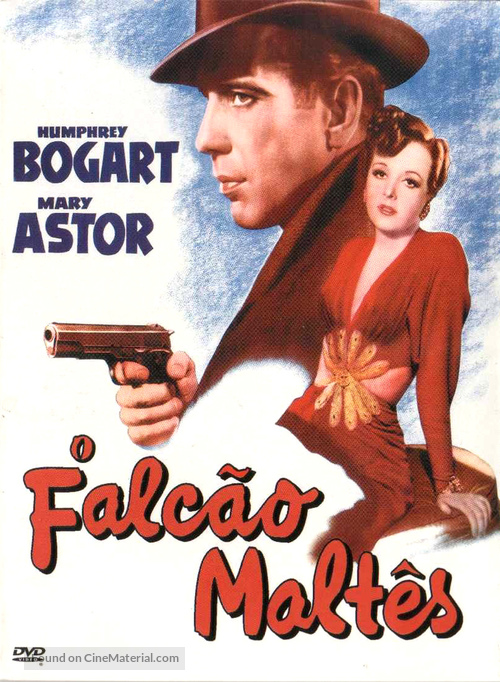 The Maltese Falcon - Brazilian DVD movie cover