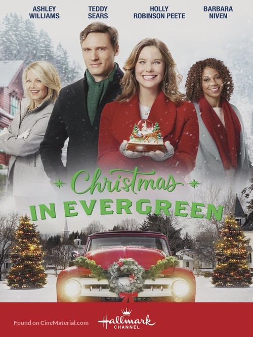 Christmas In Evergreen - Blu-Ray movie cover