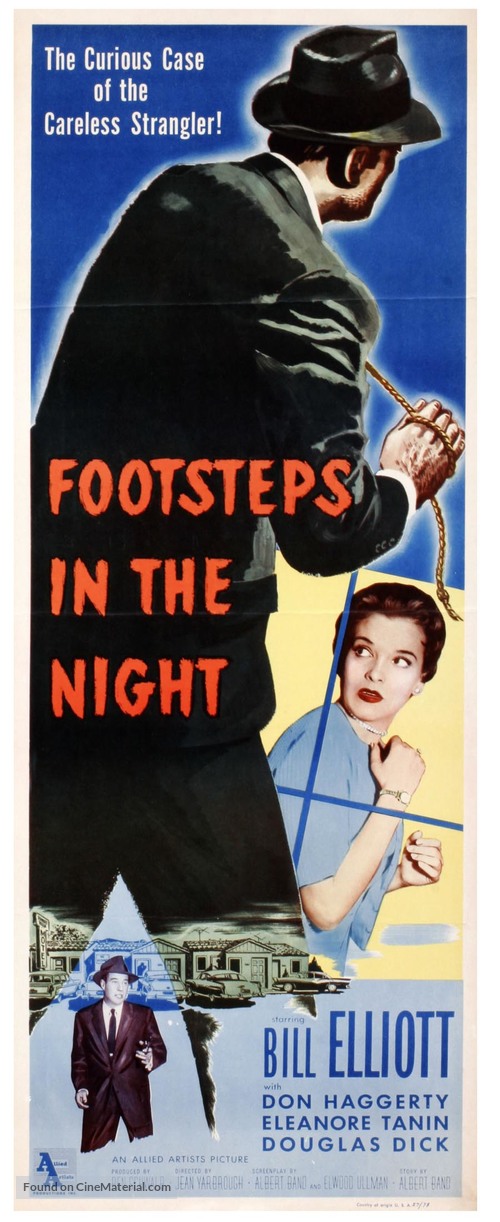 Footsteps in the Night - Movie Poster