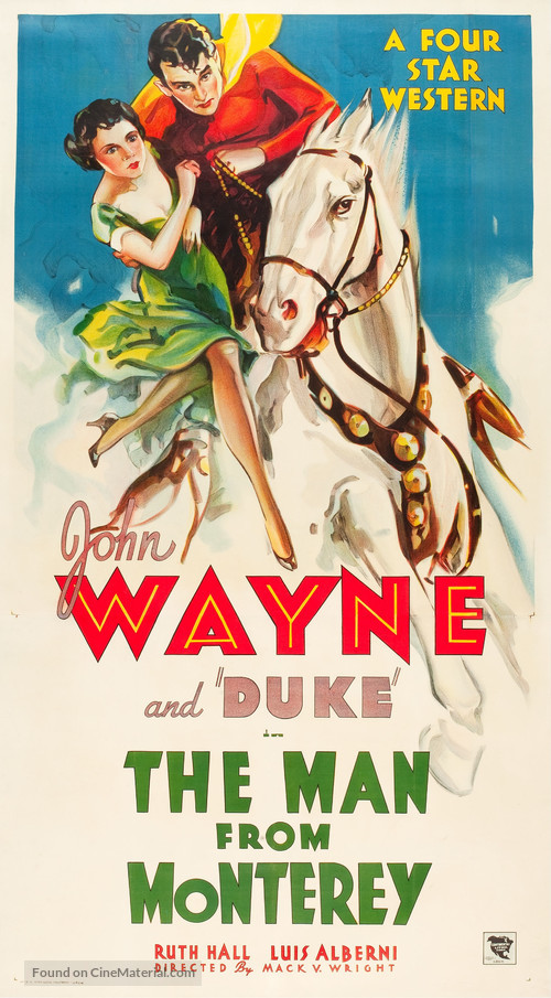 The Man from Monterey - Movie Poster