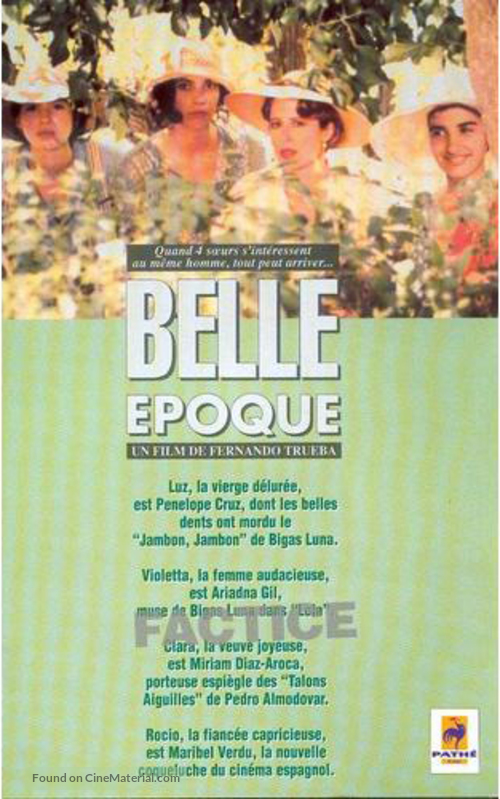 Belle epoque - French Movie Poster