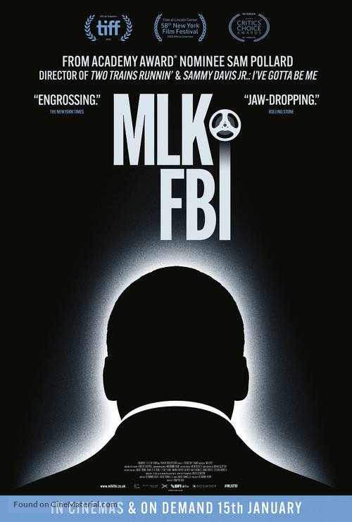 MLK/FBI - British Movie Poster