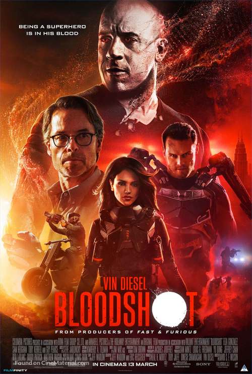 Bloodshot - South African Movie Poster
