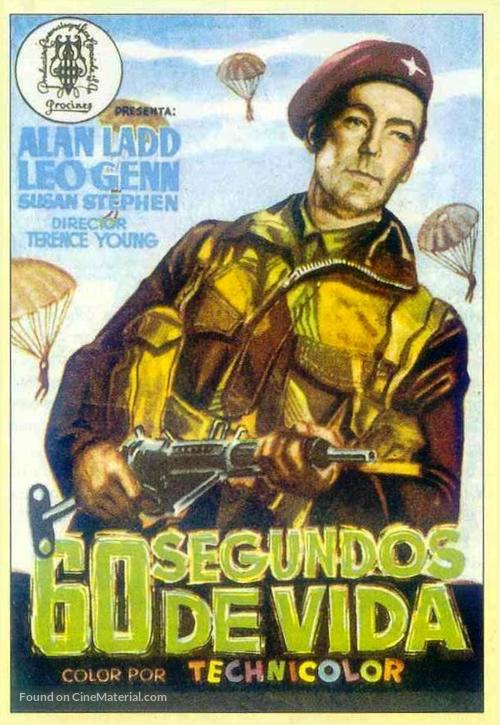 The Red Beret - Spanish Movie Poster