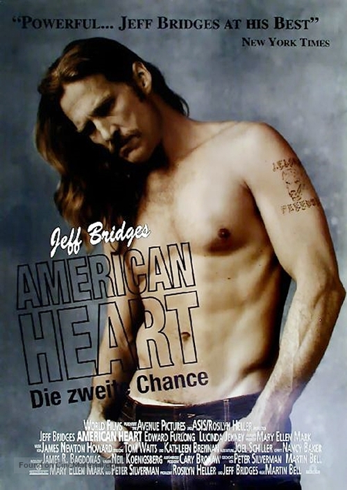 American Heart - German Movie Poster